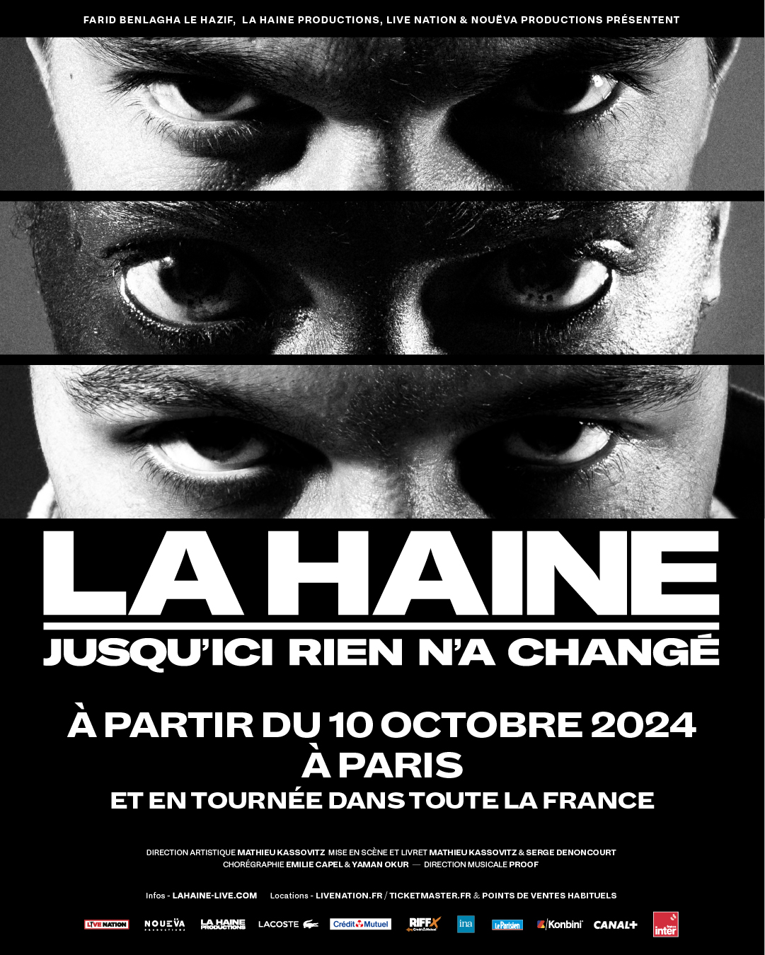 La Haine, jusqu'ici rien n'a changé
